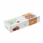 بیسکویت کرمدار سبوس دار بدون قند با طعم کاکائو