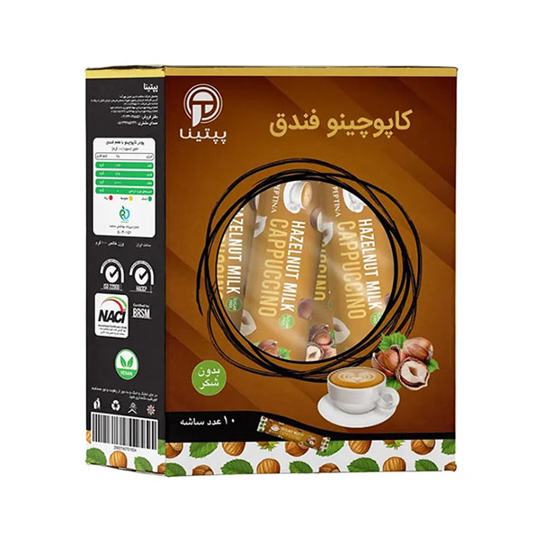 کاپوچینو فندوق پپتینا کاپوچینو فندوق پپتینا