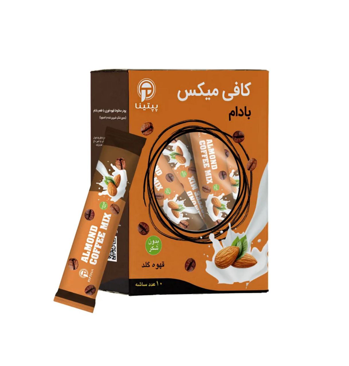 کافی میکس پپتینا با طعم بادام کافی میکس پپتینا با طعم بادام
