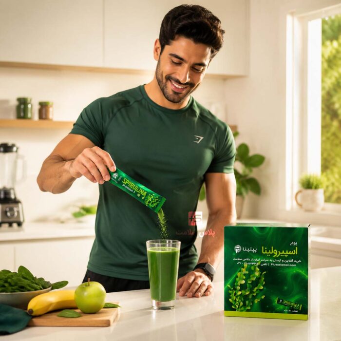 پودر جلبک اسپیرولینا Spirulina سبز 30 عددی - تصویر 3