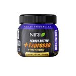 کره بادام زمینی با پروتئین آب پنیر و قهوه نیری 500 گرمی