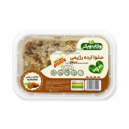 حلوا ارده رژیمی بادام درختی 300 گرمی وگان ویگر