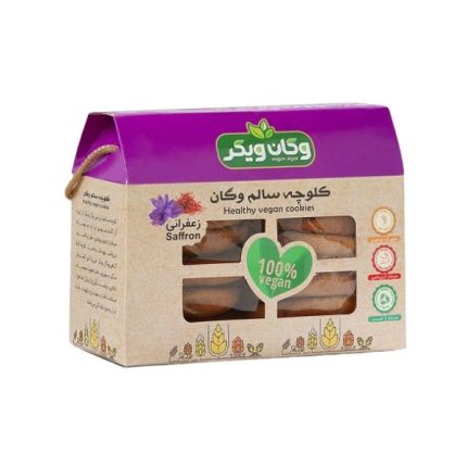 کلوچه زعفرانی وگان ۳۸۰ گرمی