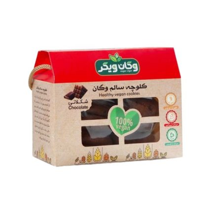 کلوچه شکلاتی ۳۸۰ گرمی وگان ویگر