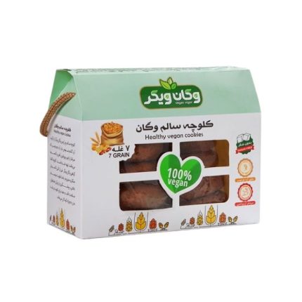 کلوچه ۷ غله وگان ۳۸۰ گرمی