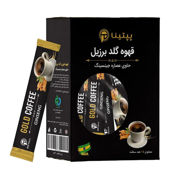 قهوه گلد جینسینگ پپتینا قهوه گلد جینسینگ پپتینا