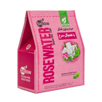 حبه کم کالری استویا گل سرخ