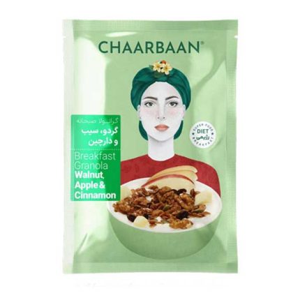 موسلی گردو و سیب دارچین ساشه 50 گرم