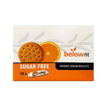 بیسکویت سبوسدارکرمدار پرتقالی بدون شکر