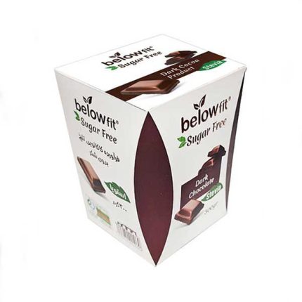 فرآورده کاکائویی تلخ با شیرین کننده استویا بی لو فیت تبلت 300 گرمی