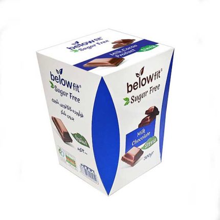 فرآورده کاکائویی شیری با شیرین کننده استویا بی لو فیت تبلت 300 گرمی