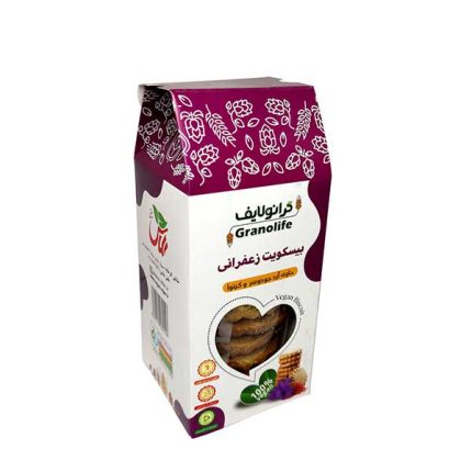 بیسکویت زعفرانی 200 گرمی