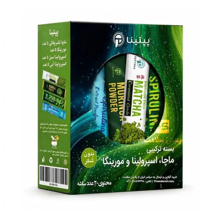 بسته ماچا اسپرولینا مورینگا پپتینا