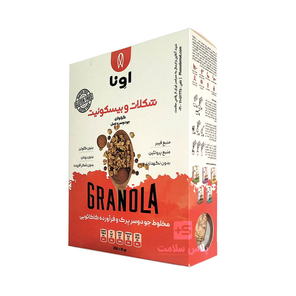 گرانولا بیسکویتی 250 گرمی گرانولا بیسکویتی 250 گرمی