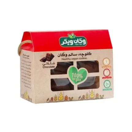 کلوچه شکلاتی ۳۸۰ گرمی وگان ویگر