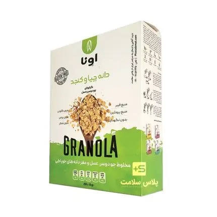 گرانولا چیا و کنجد 250 گرمی